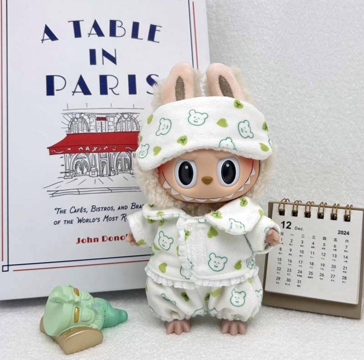 labubu clothes pendant sitting pajamas series sitting party baby clothes vinyl first and second generation can be worn