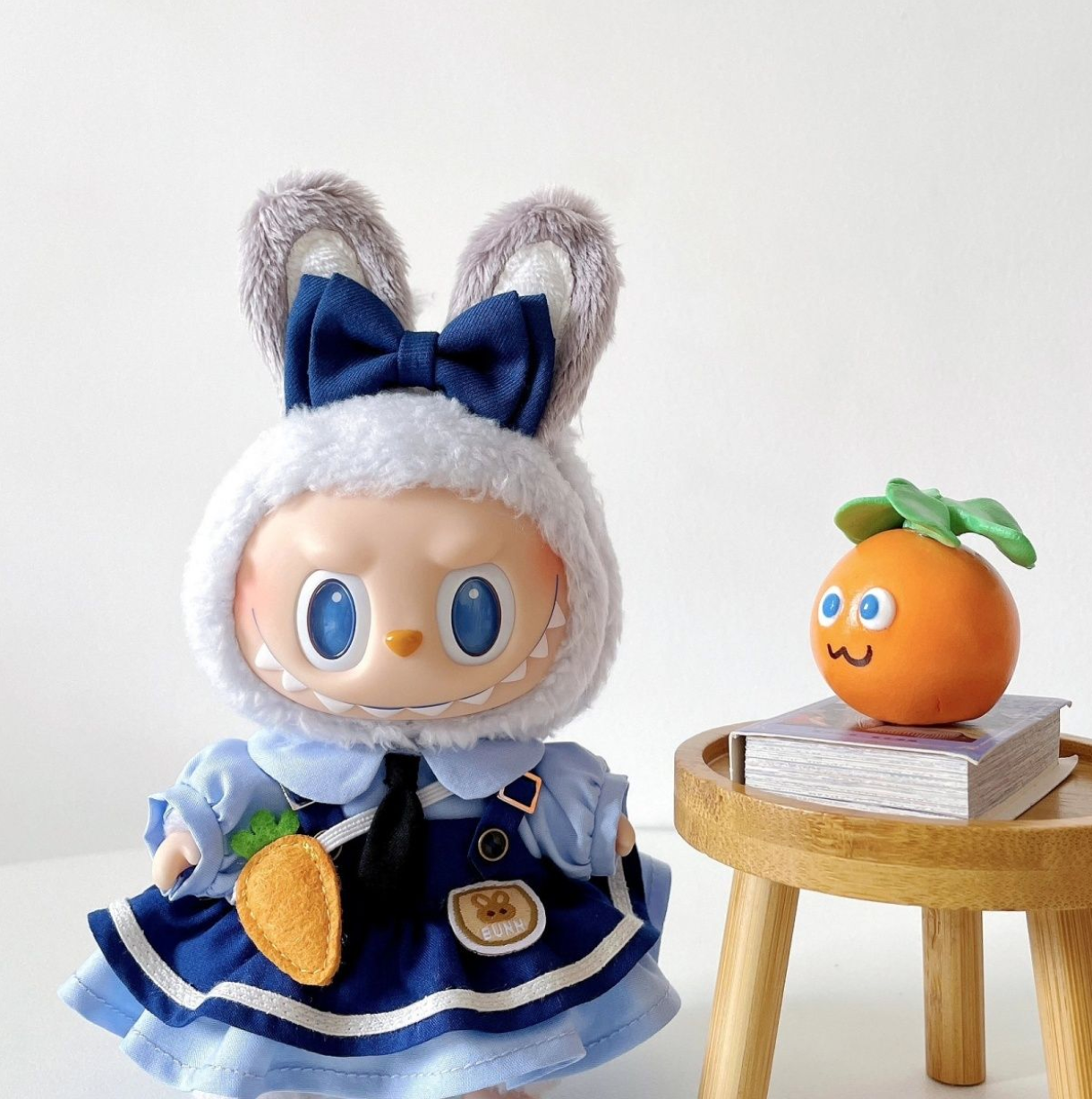 Handmade Nick Fox Weekly Labubu 1st and 2nd Generation Gummy Doll Dress Up Doll Clothes Accessories
