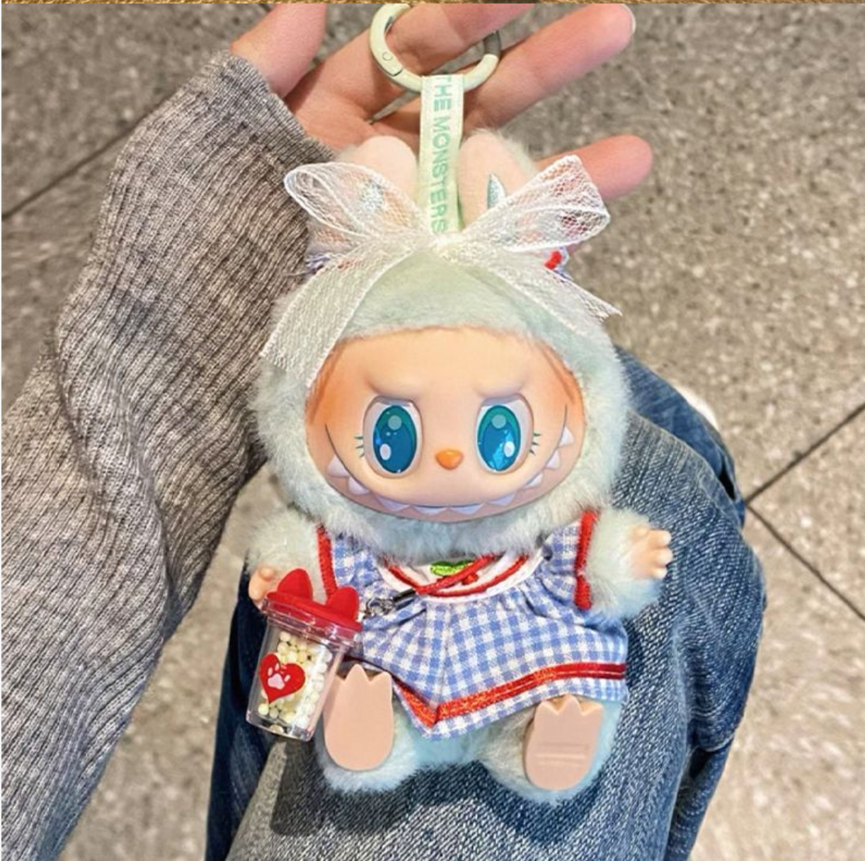 [Doll clothes only] First, second and third generation Labubu labubu vinyl doll 15cm doll doll clothes