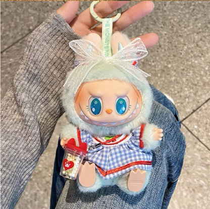 [Doll clothes only] First, second and third generation Labubu labubu vinyl doll 15cm doll doll clothes