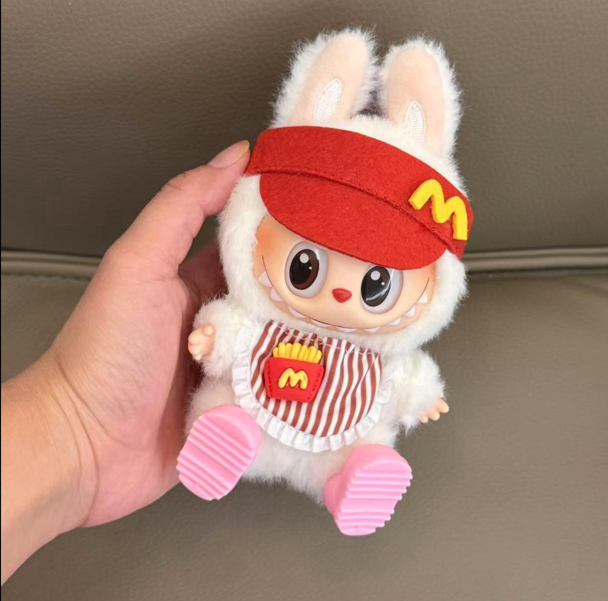 labubu doll clothes replacement set one and two generations 17cm change plush doll clothes