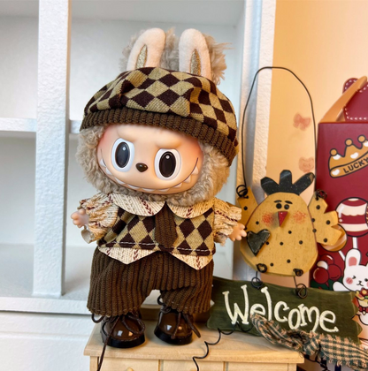 Maillard labubu doll cloth set