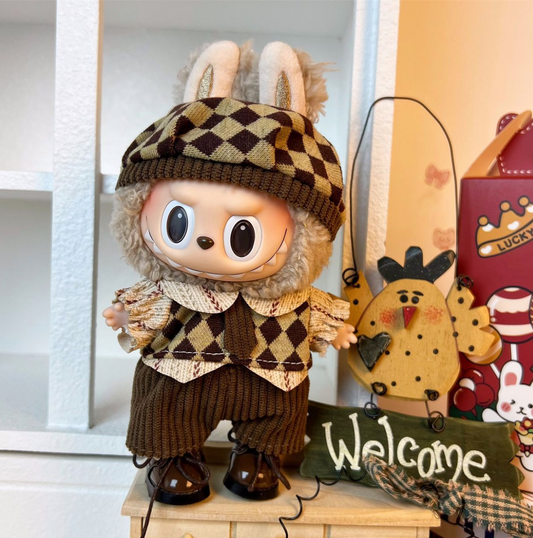 Maillard labubu doll cloth set