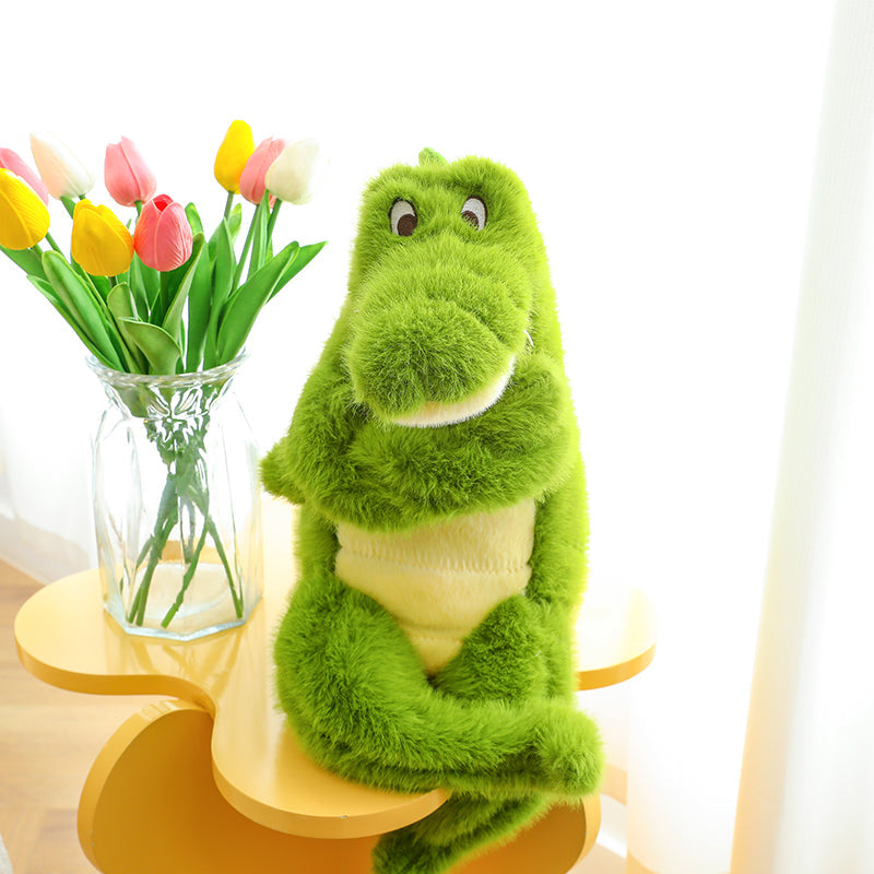 Confident little crocodile