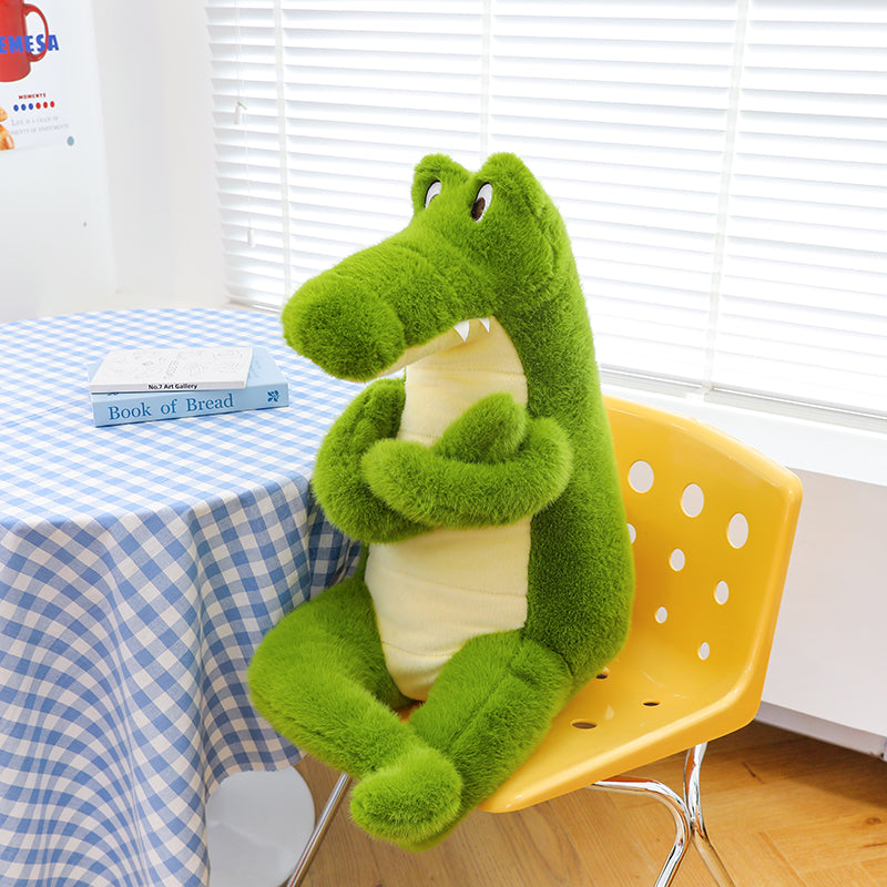 Confident little crocodile