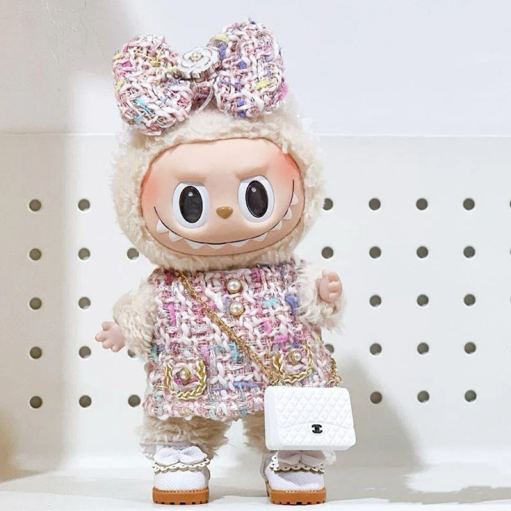17cm Labubu Doll Clothes Advanced Luxury Design