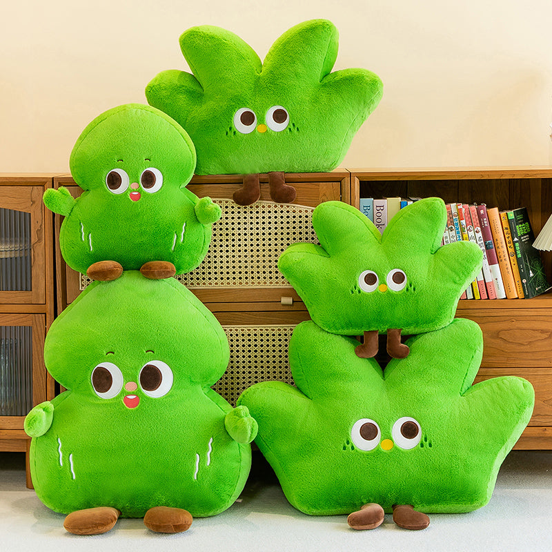 Pillows for greenery
