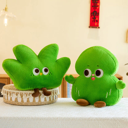 Pillows for greenery