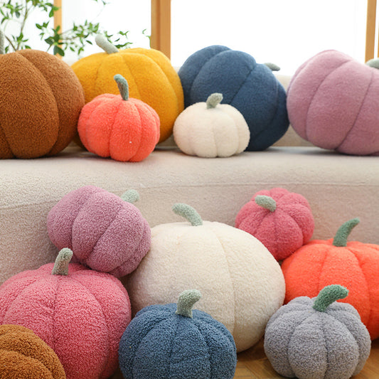 Pumpkin throw pillows