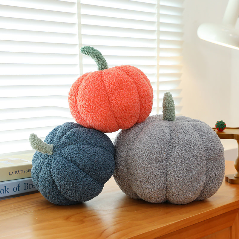 Pumpkin throw pillows