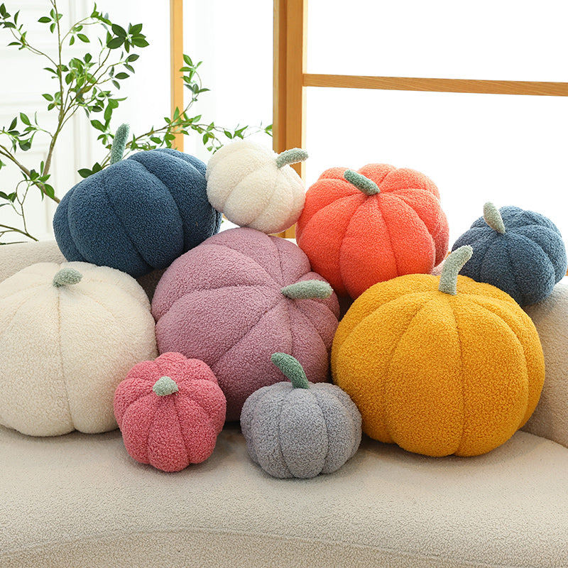 Pumpkin throw pillows