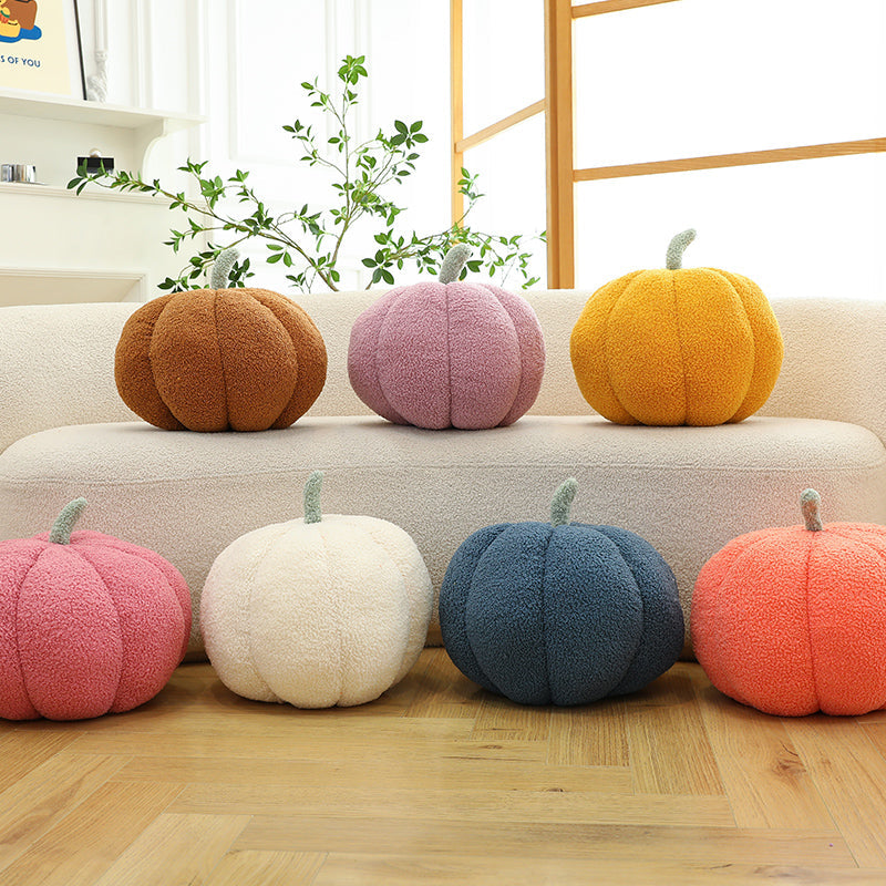 Pumpkin throw pillows