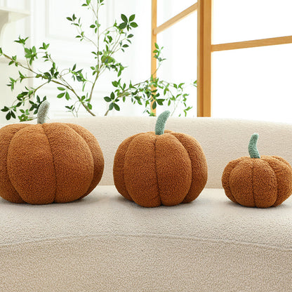 Pumpkin throw pillows