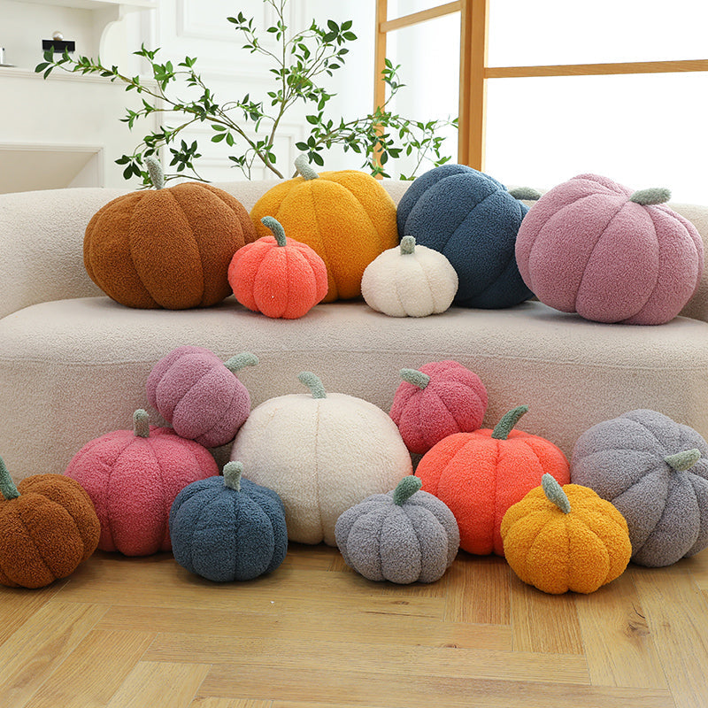 Pumpkin throw pillows