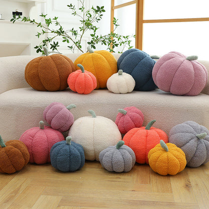Pumpkin throw pillows