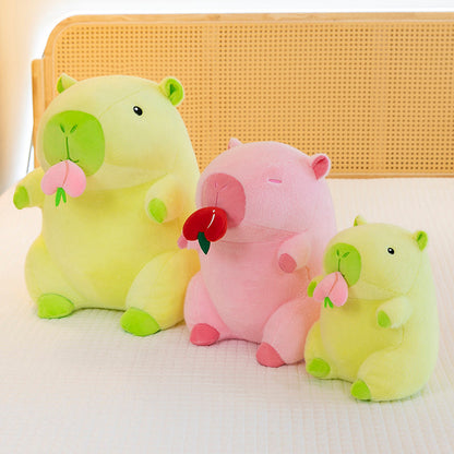 Stretchable capybara figure