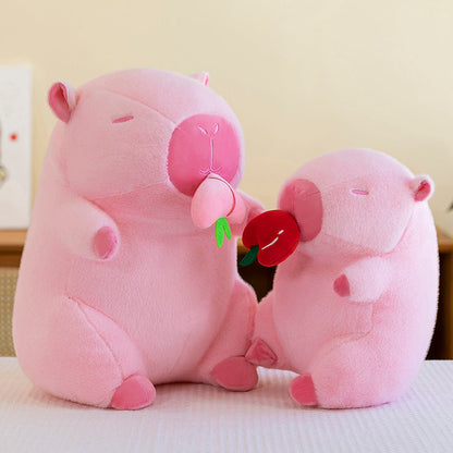 Stretchable capybara figure