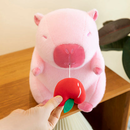 Stretchable capybara figure