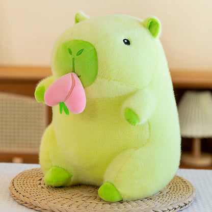 Stretchable capybara figure