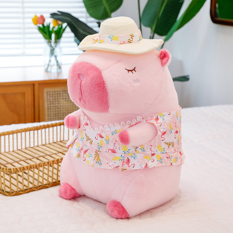 Summer capybara doll