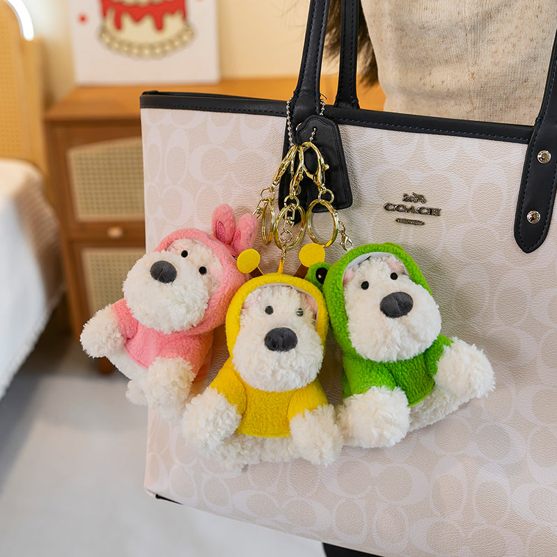 West Highland White Terrier With Hoodie