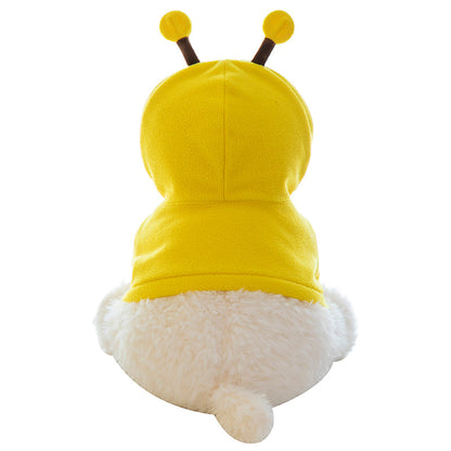West Highland White Terrier With Hoodie