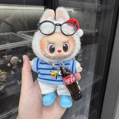 labubu doll clothes summer dopamine suit