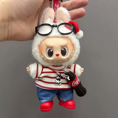 labubu doll clothes summer dopamine suit