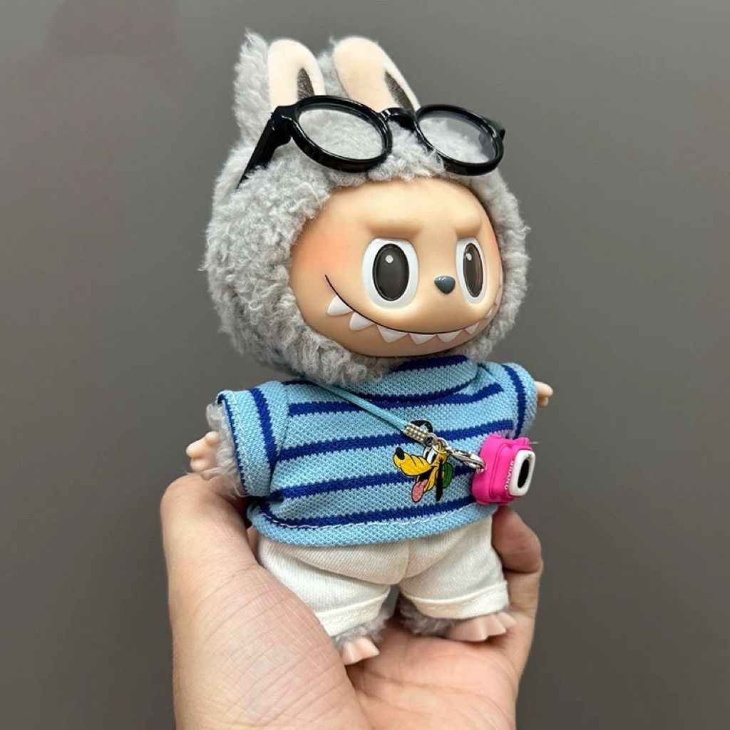 labubu doll clothes summer dopamine suit