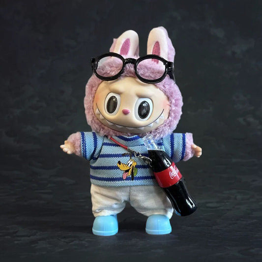 labubu doll clothes summer dopamine suit